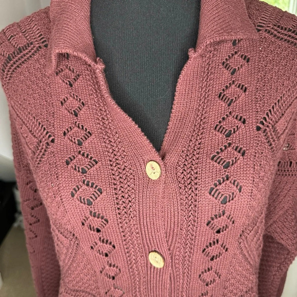 Free People Beach Getaway Fauxchet Cardigan - Picture 4 of 8